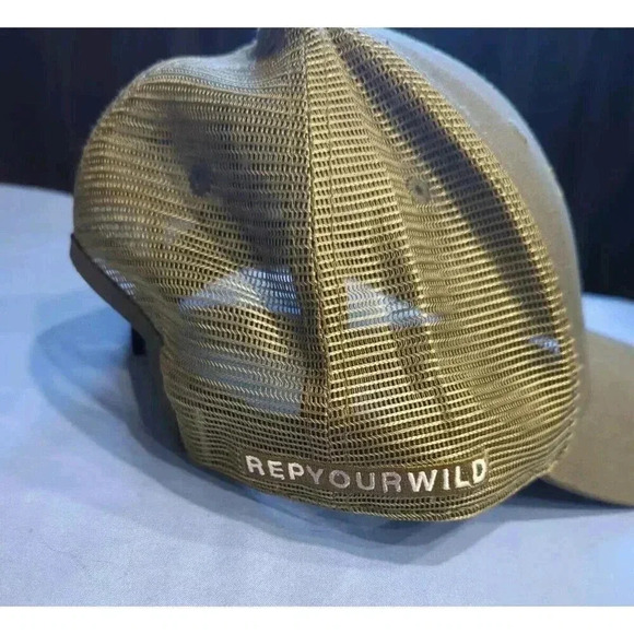 North Dakota Trucker Unisex Hat OS RepYourWater Green Embroidered Snapback‎ Mesh - Picture 10 of 10